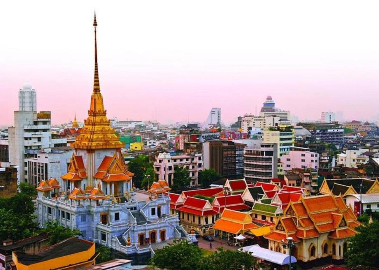 Go Inn Mrt Hua Lamphong Yaowarat Банкок Екстериор снимка