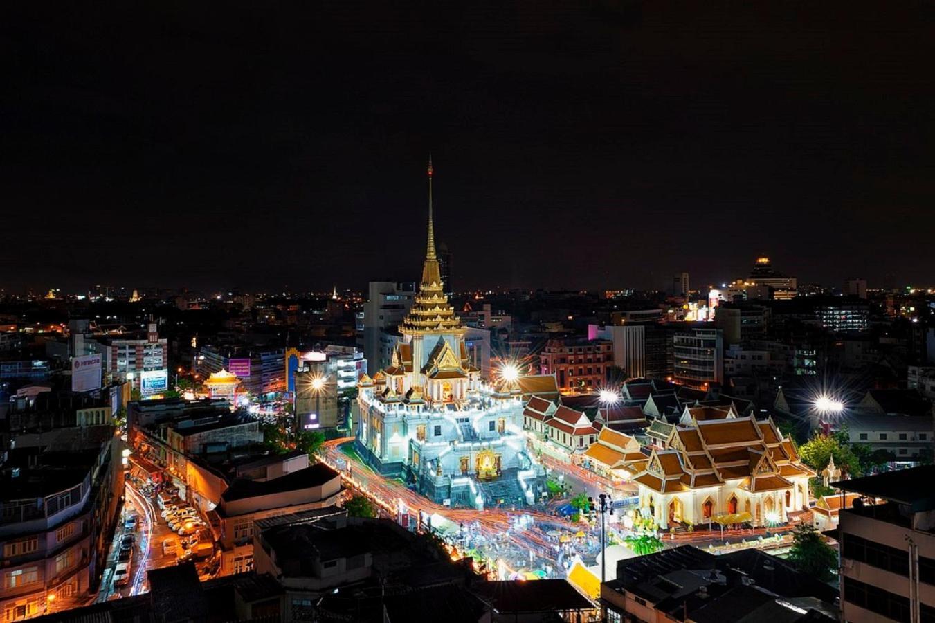 Go Inn Mrt Hua Lamphong Yaowarat Банкок Екстериор снимка