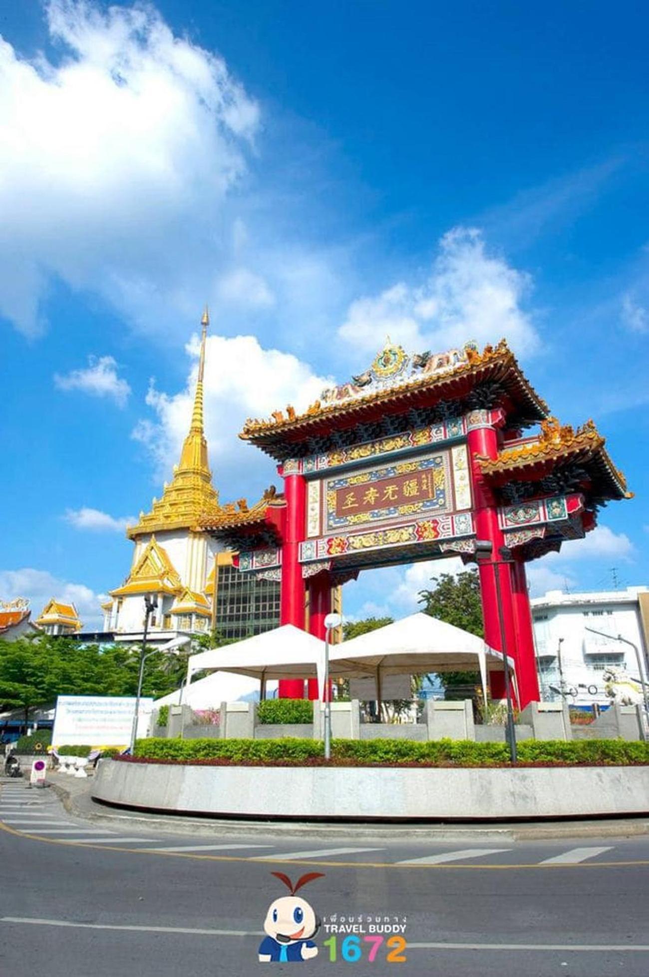 Go Inn Mrt Hua Lamphong Yaowarat Банкок Екстериор снимка